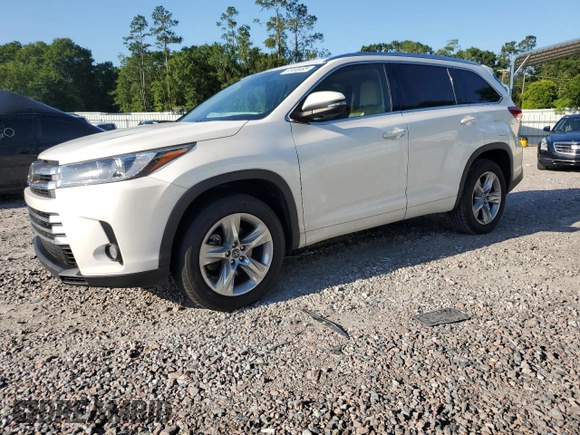 2018 Toyota Highlander Limited with VIN 5TDYZRFH3JS240703, listed as a Copart auction lot 61440485 with 83,363 mi miles and Salvage title. Bid and sale history available at DreamBid. Image 1.