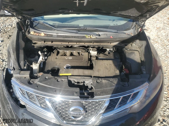 2013 Nissan Murano CrossCabriolet with VIN JN8AZ1FY3DW200116, listed as a Copart auction lot 78986004 with 134,029 mi miles and Salvage Title. Bid and sale history available at carsss.com. Image 12.