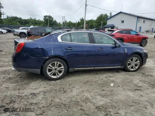 2011 Lincoln MKS with VIN 1LNHL9ER8BG606464, listed as a Copart auction lot 62649624 with 0 mi miles and Salvage Title. Bid and sale history available at carsss.com. Image 3.