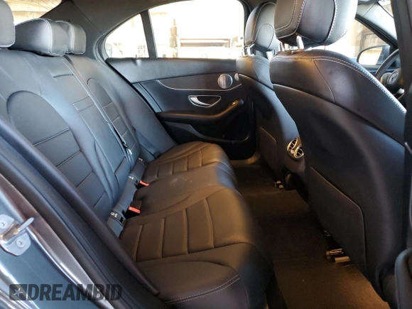 2020 Mercedes-Benz C 300 with VIN W1KWF8DB9LR589736, listed as a Copart auction lot 61863365 with 53,490 mi miles and Salvage title. Bid and sale history available at DreamBid. Image 10.
