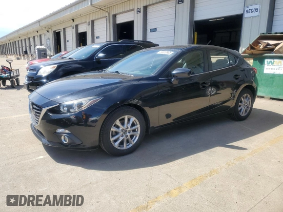 2014 Mazda 3 i Touring with VIN JM1BM1L79E1174307, listed as a Copart auction lot 50416965 with 132,968 mi miles and Salvage Title. Bid and sale history available at DreamBid. Image 1.