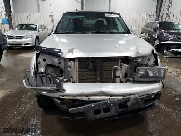 2010 Chevrolet Colorado LT w/1LT with VIN 1GCJTCDE0A8142144, listed as a Copart auction lot 87005854 with 190,417 mi miles and Salvage Title. Bid and sale history available at carsss.com. Image 5.