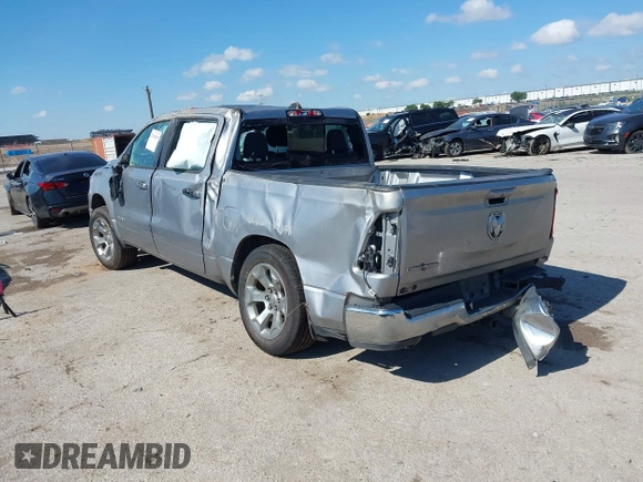 2022 Ram 1500 Lone Star with VIN 1C6RREFT3NN336321, listed as a IAAI auction lot 42190485 with 106,221 mi miles and . Bid and sale history available at DreamBid. Image 3.