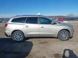 2014 Buick Enclave Leather with VIN 5GAKRBKD6EJ329850, listed as a IAAI auction lot 41851778 with 141,683 mi miles and . Bid and sale history available at DreamBid. Image 14.