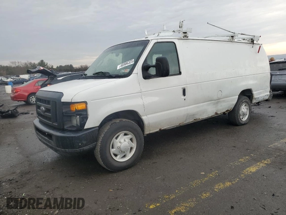 2011 Ford Econoline Cargo Commercial with VIN 1FTSS3ELXBDA21411, listed as a Copart auction lot 46906325 with Not provided miles and Salvage title. Bid and sale history available at DreamBid. Image 1.