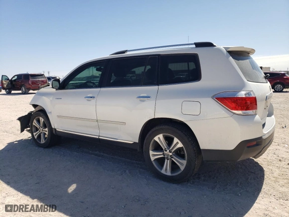 2011 Toyota Highlander Limited with VIN 5TDYK3EH4BS048257, listed as a Copart auction lot 46953495 with 167,037 mi miles and Salvage Title. Bid and sale history available at carsss.com. Image 2.