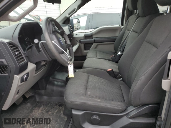 2019 Ford F-150 XL with VIN 1FTEX1EP0KKC22297, listed as a Copart auction lot 47800195 with 96,819 mi miles and Salvage Title. Bid and sale history available at carsss.com. Image 7.
