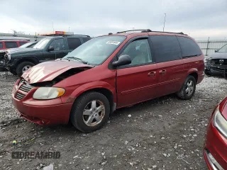 2005 Dodge Caravan SXT with VIN 2D4GP44L25R456250, listed as a Copart auction lot 83081644 with 277,196 mi miles and Salvage Title. Bid and sale history available at DreamBid. Image 1.