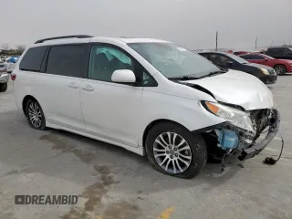 2020 Toyota Sienna XLE Auto Access Seat with VIN 5TDYZ3DC6LS058257, listed as a Copart auction lot 47884555 with 82,662 mi miles and Salvage Title. Bid and sale history available at carsss.com. Image 4.