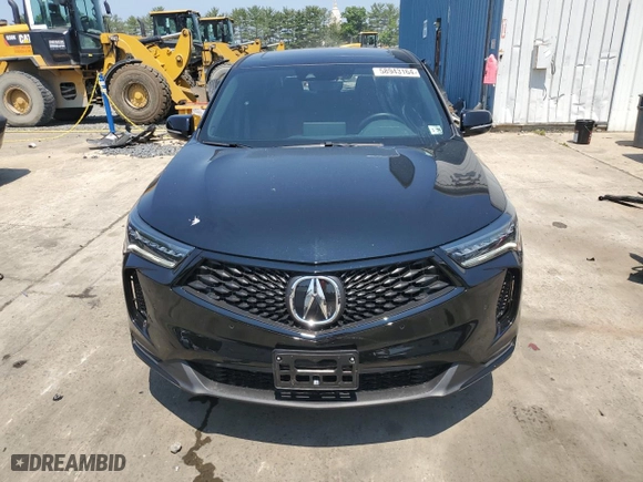 2024 Acura RDX w/A-Spec Package with VIN 5J8TC2H64RL007068, listed as a Copart auction lot 58943164 with 5,684 mi miles and Salvage Title. Bid and sale history available at carsss.com. Image 5.