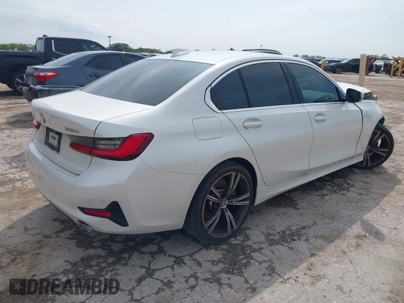 2021 BMW 3 Series 330i with VIN 3MW5R1J09M8C08399, listed as a IAAI auction lot 42483945 with 16,049 mi miles and . Bid and sale history available at DreamBid. Image 4.
