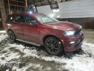 2021 Dodge Durango R/T z VIN 1C4SDJCT4MC751549, wystawiony jako Copart lot #42956635 z przebiegiem 24 283 mil mil oraz Szkoda całkowita • Salvage title. Historia ofert i sprzedaży dostępna na DreamBid. Obrazek 4.