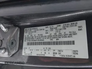 2015 Ford Escape SE with VIN 1FMCU9G90FUB35065, listed as a IAAI auction lot 41165956 with 131,485 mi miles. Bid and sale history available at carsss.com. Image 9.