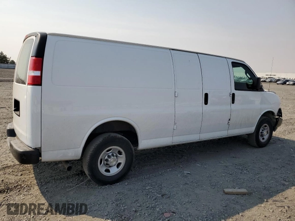 2021 Chevrolet Express Cargo with VIN 1GCWGBFP3M1245414, listed as a Copart auction lot 70534034 with 48,690 mi miles and Salvage title. Bid and sale history available at DreamBid. Image 3.