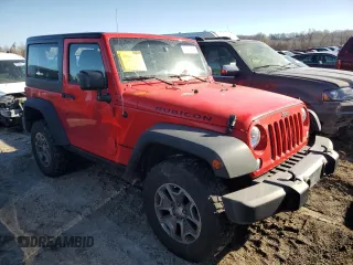2016 Jeep Wrangler Rubicon with VIN 1C4BJWCG1GL157076, listed as a Copart auction lot 81745264 with 67,535 mi miles and Salvage title. Bid and sale history available at DreamBid. Image 4.