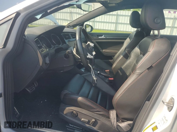 2018 Volkswagen GTI S with VIN 3VW447AU6JM296850, listed as a Copart auction lot 62010284 with 76,138 mi miles and Non Repairable. Bid and sale history available at DreamBid. Image 7.