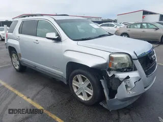 2010 GMC Terrain SLT-1 with VIN 2CTALFEW5A6302506, listed as a IAAI auction lot 41292343 with 142,221 mi miles and . Bid and sale history available at carsss.com. Image 1.