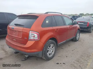 2008 Ford Edge SEL with VIN 2FMDK38C28BB09996, listed as a IAAI auction lot 41877516 with 188,960 mi miles. Bid and sale history available at carsss.com. Image 4.