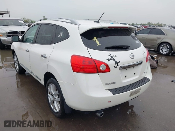 2012 Nissan Rogue SL with VIN JN8AS5MT7CW263141, listed as a IAAI auction lot 41948570 with 182,766 mi miles and . Bid and sale history available at DreamBid. Image 3.