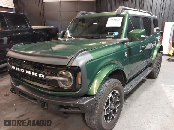 2022 Ford Bronco с VIN 1FMEE5DP5NLB39750, выставлен на аукционе IAAI как лот 41294068 с пробегом 16 939 миль миль и . История ставок и продаж доступна на DreamBid. Изображение 19.