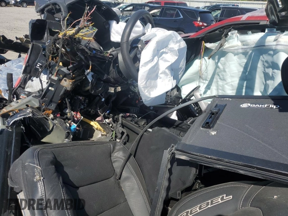 2022 Ram 1500 Rebel z VIN 1C6SRFLT1NN112993, wystawiony jako Copart lot #53305985 z przebiegiem Nie podano mil oraz Szkoda całkowita • Salvage title. Historia ofert i sprzedaży dostępna na DreamBid. Obrazek 8.