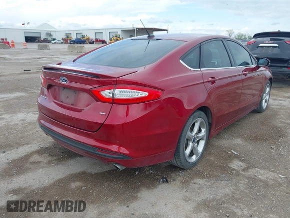 2016 Ford Fusion SE with VIN 3FA6P0H78GR213737, listed as a IAAI auction lot 41908480 with 88,431 mi miles and . Bid and sale history available at DreamBid. Image 4.