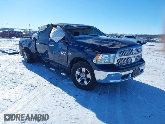 2020 Ram 1500 SLT z VIN 1C6RR7TTXLS100635, wystawiony jako IAAI lot #41314107 z przebiegiem 56 913 mil mil oraz . Historia ofert i sprzedaży dostępna na DreamBid. Obrazek 1.