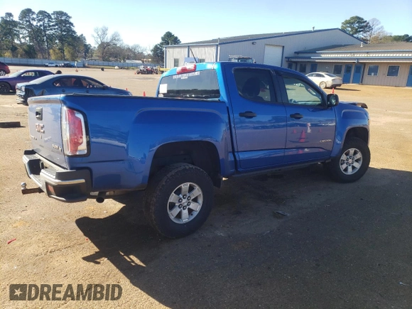2018 GMC Canyon 2WD with VIN 1GTG5BEN6J1132787, listed as a Copart auction lot 87250264 with 61,782 mi miles and Salvage Title. Bid and sale history available at carsss.com. Image 3.