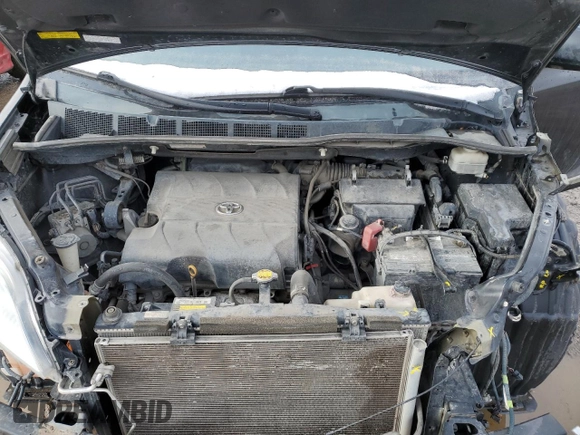2012 Toyota Sienna XLE with VIN 5TDDK3DC3CS045999, listed as a Copart auction lot 47673225 with 290,448 mi miles and Salvage Title. Bid and sale history available at carsss.com. Image 12.