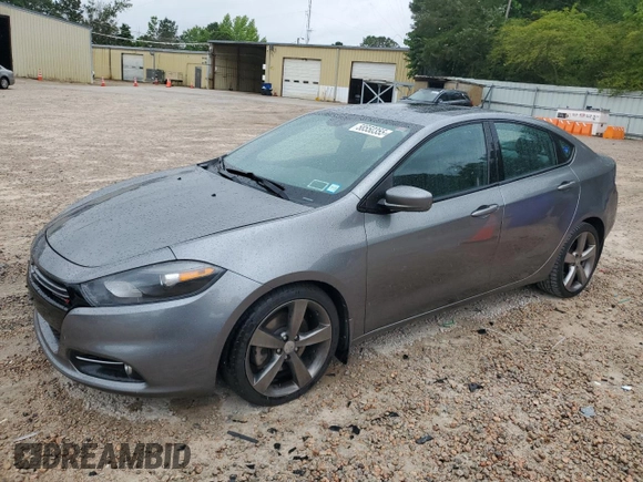 2013 Dodge Dart GT z VIN 1C3CDFCB5DD341592, wystawiony jako Copart lot #58550355 z przebiegiem 123 245 mil mil oraz Czysty tytuł • Clean title. Historia ofert i sprzedaży dostępna na DreamBid. Obrazek 1.
