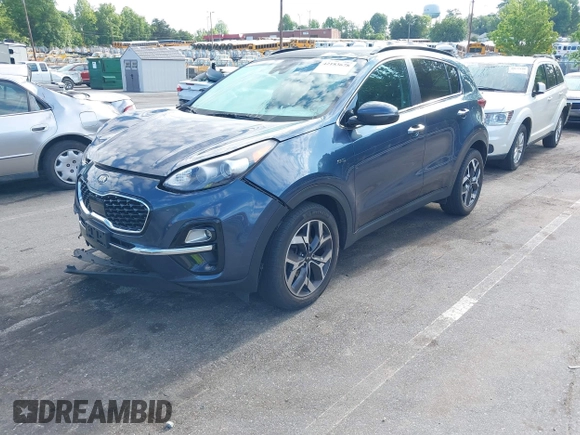 2021 Kia Sportage EX z VIN KNDPNCAC4M7897590, wystawiony jako IAAI lot #42183678 z przebiegiem 110 657 mil mil oraz . Historia ofert i sprzedaży dostępna na DreamBid. Obrazek 17.