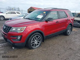 2016 Ford Explorer Sport with VIN 1FM5K8GT1GGB40649, listed as a IAAI auction lot 41460738 with 18,832 mi miles. Bid and sale history available at carsss.com. Image 18.