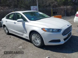 2015 Ford Fusion SE Hybrid with VIN 3FA6P0LU7FR175574, listed as a IAAI auction lot 42101856 with 148,499 mi miles. Bid and sale history available at carsss.com. Image 1.