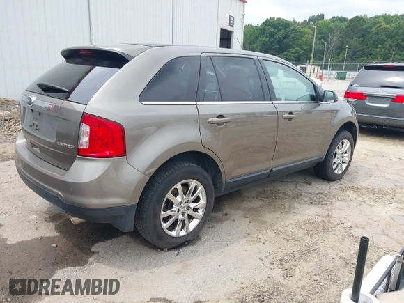 2013 Ford Edge Limited with VIN 2FMDK3KC0DBE30504, listed as a IAAI auction lot 42609803 with 161,433 mi miles and . Bid and sale history available at DreamBid. Image 4.