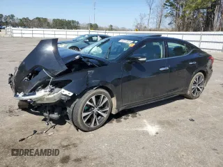 2018 Nissan Maxima SL z VIN 1N4AA6AP0JC401781, wystawiony jako Copart lot #48917025 z przebiegiem 109 919 mil mil oraz Szkoda całkowita • Salvage title. Historia ofert i sprzedaży dostępna na DreamBid. Obrazek 1.