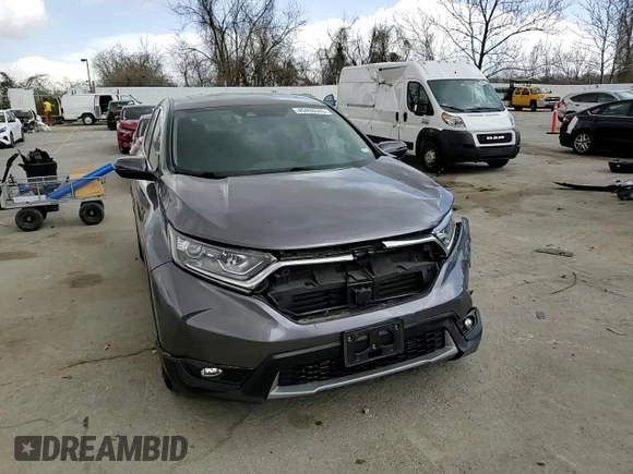 2018 Honda CR-V EX with VIN 7FARW1H51JE052272, listed as a Copart auction lot 49498945 with 61,324 mi miles and Salvage Title. Bid and sale history available at DreamBid. Image 12.