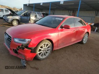 2014 Audi A4 Premium Plus with VIN WAUFFAFL7EN006711, listed as a Copart auction lot 86646904 with 137,626 mi miles and Salvage Title. Bid and sale history available at carsss.com. Image 1.