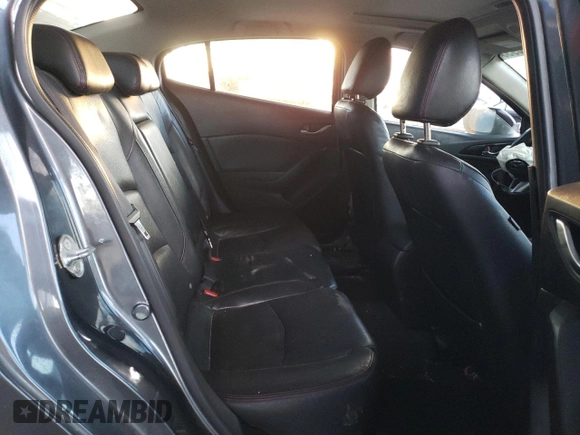 2015 Mazda 3 S Grand Touring with VIN JM1BM1W30F1240804, listed as a Copart auction lot 47406955 with Not Provided miles and Salvage Title. Bid and sale history available at DreamBid. Image 10.