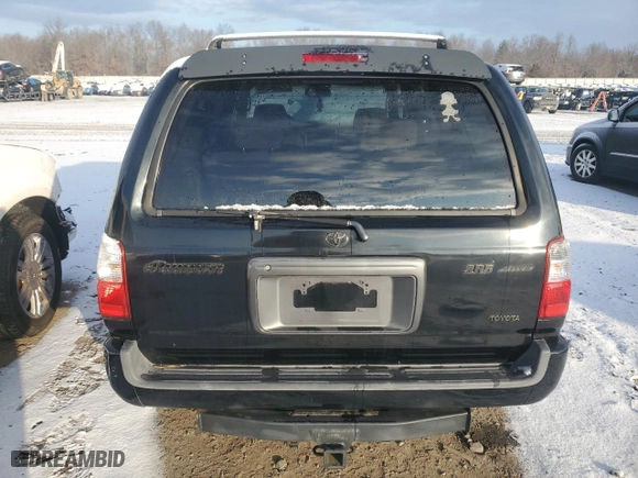 2001 Toyota 4Runner SR5 with VIN JT3HN86R210349868, listed as a Copart auction lot 87835015 with 189,398 mi miles and Salvage Title. Bid and sale history available at carsss.com. Image 6.