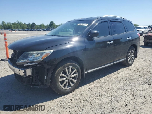 2015 Nissan Pathfinder Platinum with VIN 5N1AR2MN7FC696788, listed as a Copart auction lot 53426315 with 143,350 mi miles and Salvage Title. Bid and sale history available at DreamBid. Image 1.