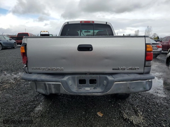2002 Toyota Tundra SR5 with VIN 5TBBT44102S238756, listed as a Copart auction lot 48167535 with 252,665 mi miles and Salvage Title. Bid and sale history available at carsss.com. Image 6.