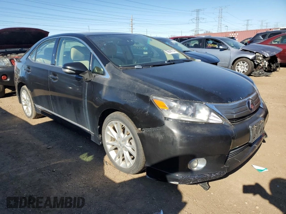 2010 Lexus HS with VIN JTHBB1BA2A2000696, listed as a Copart auction lot 78644774 with 127,865 mi miles and Clean Title. Bid and sale history available at carsss.com. Image 4.