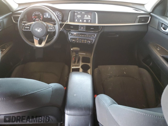 2019 Kia Optima LX z VIN 5XXGT4L39KG336198, wystawiony jako Copart lot #58867975 z przebiegiem 83 992 mil mil oraz Szkoda całkowita • Salvage title. Historia ofert i sprzedaży dostępna na DreamBid. Obrazek 8.