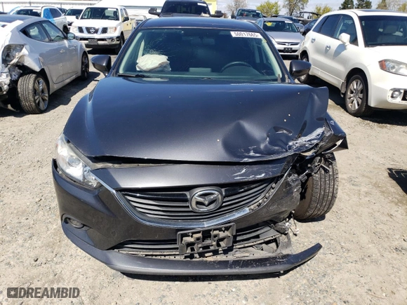 2016 Mazda Mazda6 i Sport with VIN JM1GJ1U55G1468916, listed as a Copart auction lot 50017665 with 144,397 mi miles and Salvage Title. Bid and sale history available at carsss.com. Image 5.