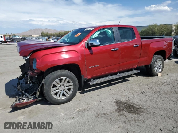 2019 GMC Canyon 4WD SLT with VIN 1GTG6DEN6K1100982, listed as a Copart auction lot 66364384 with 0 mi miles and Salvage Title. Bid and sale history available at carsss.com. Image 1.