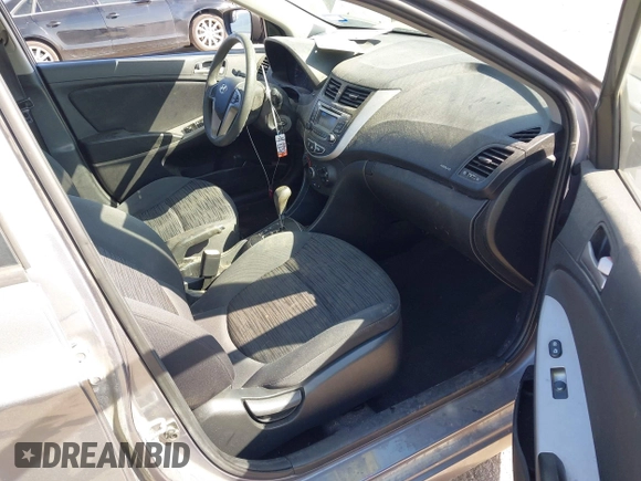2016 Hyundai Accent SE with VIN KMHCT5AE8GU247843, listed as a IAAI auction lot 41672555 with 121,510 mi miles. Bid and sale history available at carsss.com. Image 5.