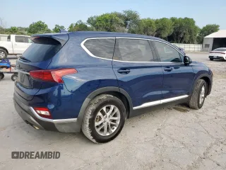 2019 Hyundai Santa Fe SEL z VIN 5NMS33AD0KH029696, wystawiony jako Copart lot #58147435 z przebiegiem 150 417 mil mil oraz Szkoda całkowita • Salvage title. Historia ofert i sprzedaży dostępna na DreamBid. Obrazek 3.