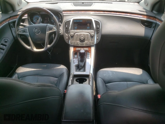 2012 Buick LaCrosse Premium 2 with VIN 1G4GF5E36CF324550, listed as a Copart auction lot 58740565 with 131,134 mi miles and Salvage title. Bid and sale history available at DreamBid. Image 8.