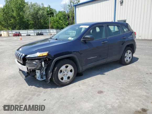 2015 Jeep Cherokee Sport с VIN 1C4PJLAB5FW695241, выставлен на аукционе Copart как лот 60779715 с пробегом 87 272 миль миль и Списание • Salvage title. История ставок и продаж доступна на DreamBid. Изображение 1.