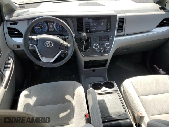 2018 Toyota Sienna LE Auto Access Seat with VIN 5TDKZ3DC5JS907703, listed as a Copart auction lot 50180255 with 83,551 mi miles and Salvage title. Bid and sale history available at DreamBid. Image 8.
